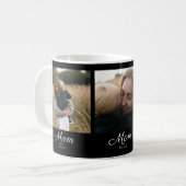 Mug Maman a établi un script noir 3 Photo (Devant gauche)
