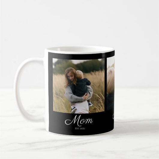 Mug Maman a établi un script noir 3 Photo (Gauche)