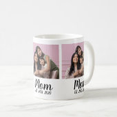 Mug Maman a établi un script noir 3 Photo (Devant droit)