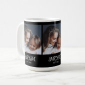 Mug Maman a établi un script noir 3 Photo (Devant gauche)