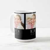 Mug Maman a établi un script noir 3 Photo (Devant gauche)