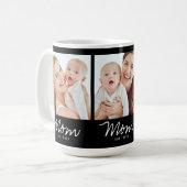 Mug Maman a établi un script noir 3 Photo (Devant gauche)