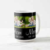 Mug Maman a établi un script noir 3 Photo (Devant droit)