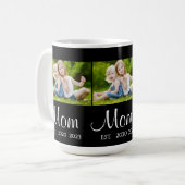 Mug Maman a établi un script noir 3 Photo (Devant gauche)