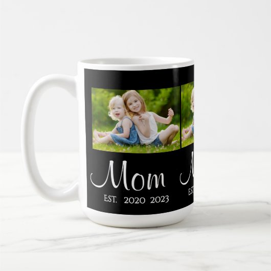 Mug Maman a établi un script noir 3 Photo (Gauche)