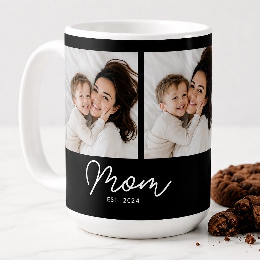 Mug Maman a établi un script noir 3 Photo