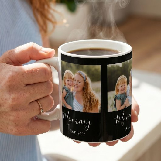 Mug Maman a établi un script noir 3 Photo
