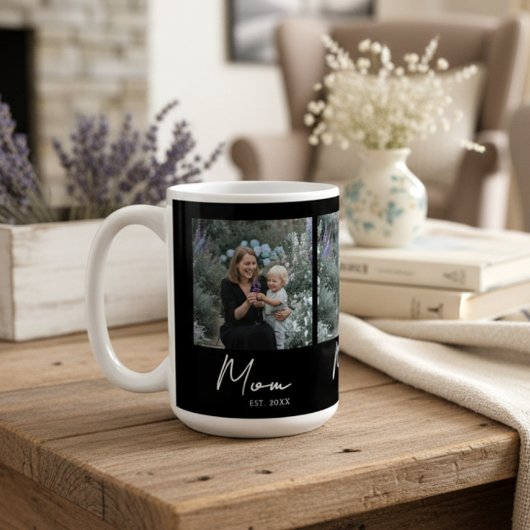 Mug Maman a établi un script noir 3 Photo