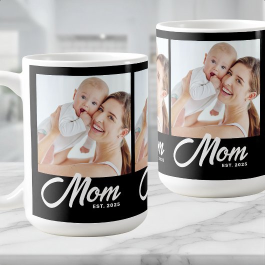 Mug Maman a établi un script noir 3 Photo