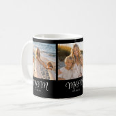 Mug Maman a établi un script noir 3 Photo (Devant gauche)
