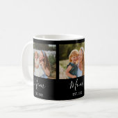 Mug Maman a établi un script noir 3 Photo (Devant gauche)