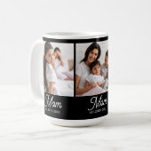 Mug Maman a établi un script noir 3 Photo (Devant gauche)