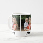 Mug Maman a établi un script noir 3 Photo (Devant gauche)