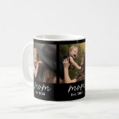 Mug Maman a établi un script noir 3 Photo  (Devant gauche)