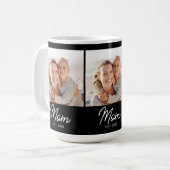 Mug Maman a établi un script noir 3 Photo (Devant gauche)