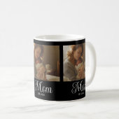 Mug Maman a établi un script noir 3 Photo (Devant droit)