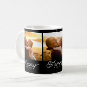 Mug Maman a établi un script noir 3 Photo (Devant gauche)