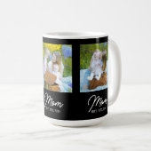 Mug Maman a établi un script noir 3 Photo (Devant droit)