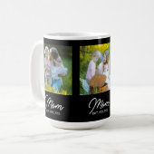 Mug Maman a établi un script noir 3 Photo (Devant gauche)