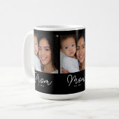 Mug Maman a établi un script noir 3 Photo (Devant gauche)