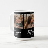 Mug Maman a établi un script noir 3 Photo (Devant gauche)