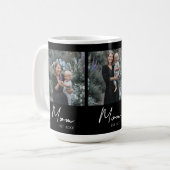 Mug Maman a établi un script noir 3 Photo (Devant gauche)