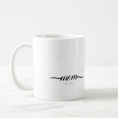 Mug Maman a établi un script personnalisé Année Mère (Gauche)