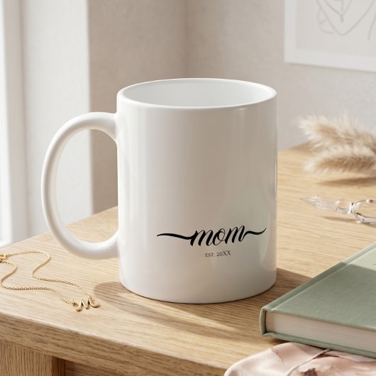 Mug Maman a établi un script personnalisé Année Mère