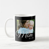 Mug Maman a établi un script photo noir (Gauche)
