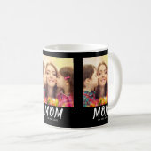 Mug Maman a établi un script photo noir (Devant droit)