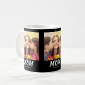 Mug Maman a établi un script photo noir (Devant gauche)