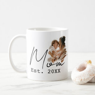 Mug Maman a établi un script simple photo personnalisé