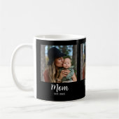 Mug Maman a établi une photo noire Script  (Gauche)