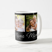 Mug Maman a fondé 3 Photo Script Noir (Devant droit)