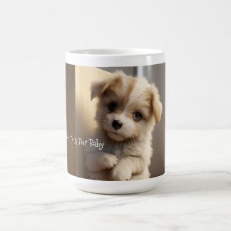 Mug Maman À Un Bébé À Fourrure