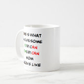 Mug maman afro-américaine, géniale (Devant gauche)