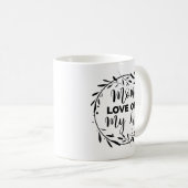 Mug Maman aime ma vie (Devant droit)