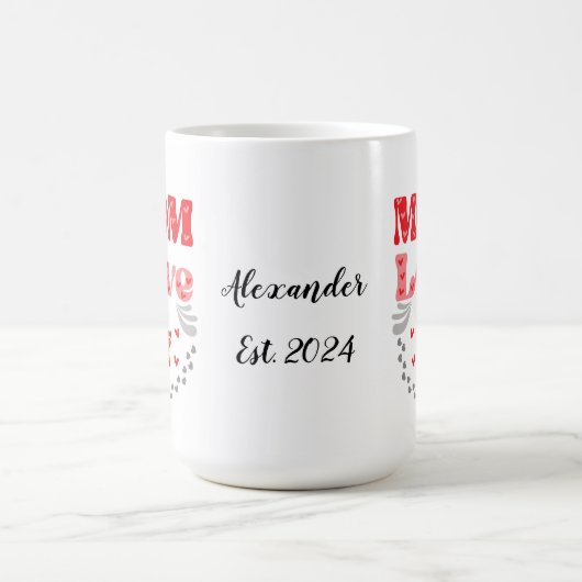 Mug Maman Amour Parfumé Bougie de pot (Centre)