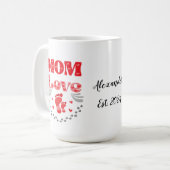 Mug Maman Amour Parfumé Bougie de pot (Devant gauche)