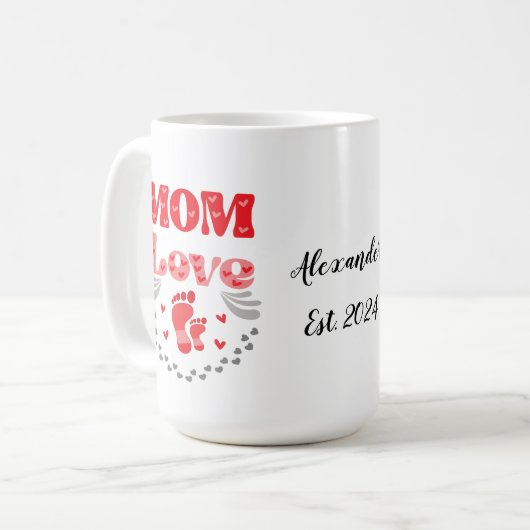Mug Maman Amour Parfumé Bougie de pot (Devant gauche)