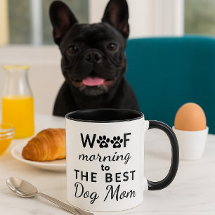 Mug Maman amoureuse de chien drôle personnalisée Boule