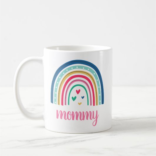 Mug maman arc-en-ciel (Gauche)