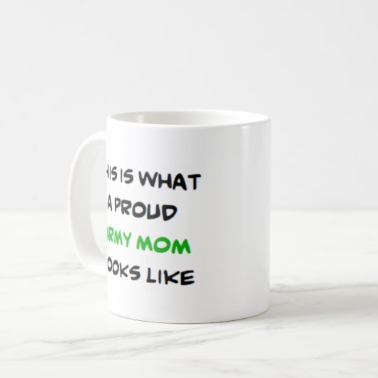 Mug maman armée (Devant gauche)