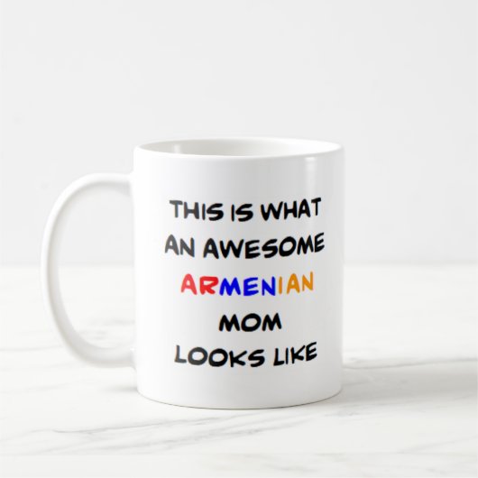 Mug maman arménienne, génial (Gauche)