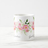 Mug Maman arrière-grand-mère florale de printemps (Centre)