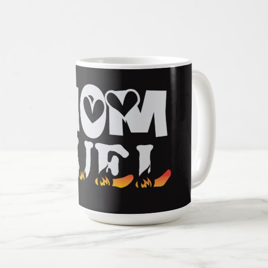 Mug Maman arroser la boue (Devant droit)