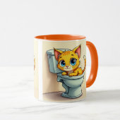 Mug Maman au chat (Devant droit)