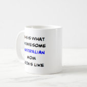 Mug maman australienne, géniale (Devant gauche)