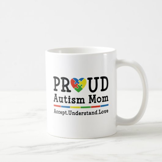 Mug Maman Autism fière (Droite)