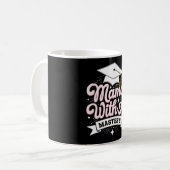 Mug Maman avec diplômé de master diplômée maman (Devant gauche)